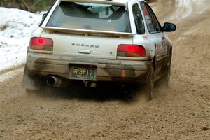 Camden Sheridan / Jeremy Frey Subaru Impreza Outback Sport on SS7, Hunters-McCormick Lake I.