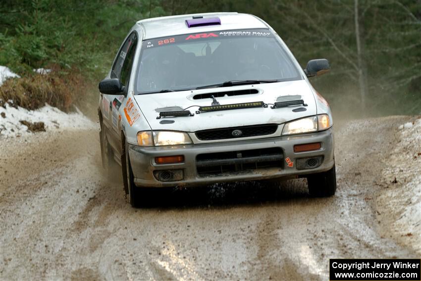 Camden Sheridan / Jeremy Frey Subaru Impreza Outback Sport on SS7, Hunters-McCormick Lake I.