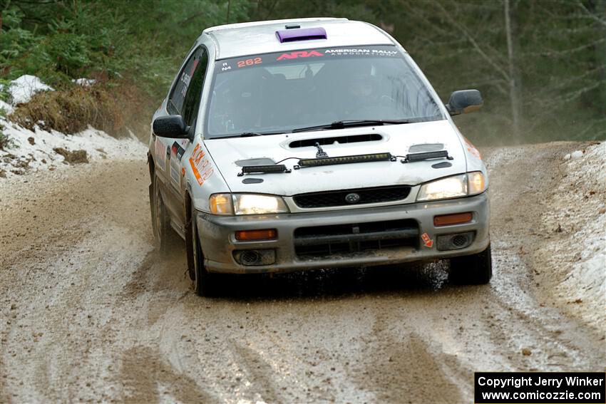 Camden Sheridan / Jeremy Frey Subaru Impreza Outback Sport on SS7, Hunters-McCormick Lake I.