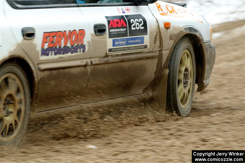 Camden Sheridan / Jeremy Frey Subaru Impreza Outback Sport on SS7, Hunters-McCormick Lake I.