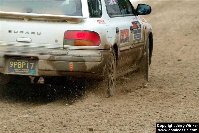 Camden Sheridan / Jeremy Frey Subaru Impreza Outback Sport on SS7, Hunters-McCormick Lake I.