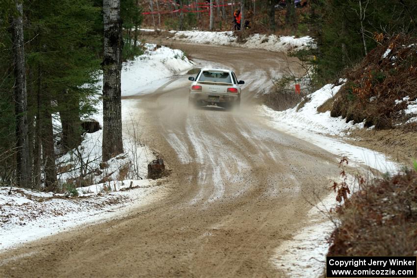 Camden Sheridan / Jeremy Frey Subaru Impreza Outback Sport on SS7, Hunters-McCormick Lake I.