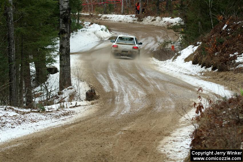 Camden Sheridan / Jeremy Frey Subaru Impreza Outback Sport on SS7, Hunters-McCormick Lake I.