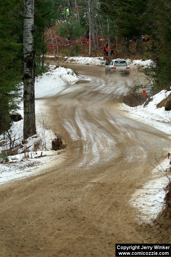 Camden Sheridan / Jeremy Frey Subaru Impreza Outback Sport on SS7, Hunters-McCormick Lake I.