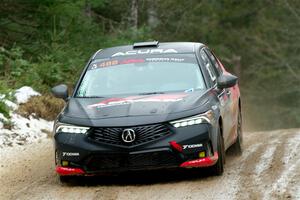 John Sharps / Weston Davis Acura Integra on SS7, Hunters-McCormick Lake I.