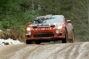 Chris Nonack / Sara Nonack Subaru BRZ on SS7, Hunters-McCormick Lake I.