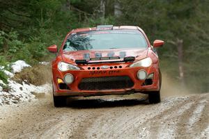 Chris Nonack / Sara Nonack Subaru BRZ on SS7, Hunters-McCormick Lake I.