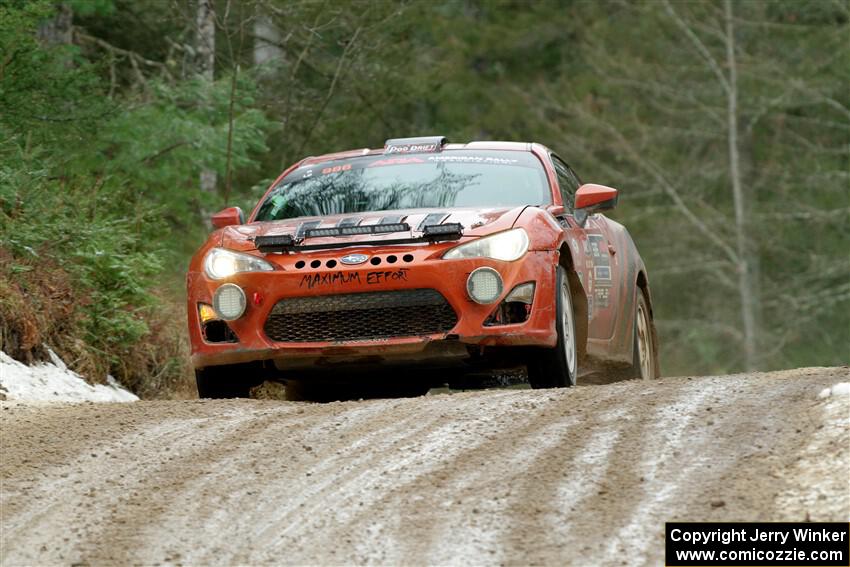 Chris Nonack / Sara Nonack Subaru BRZ on SS7, Hunters-McCormick Lake I.