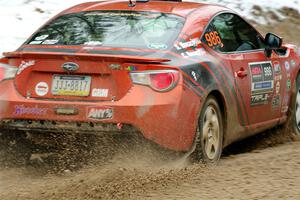 Chris Nonack / Sara Nonack Subaru BRZ on SS7, Hunters-McCormick Lake I.