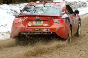 Chris Nonack / Sara Nonack Subaru BRZ on SS7, Hunters-McCormick Lake I.