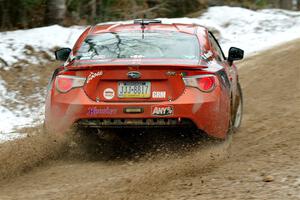 Chris Nonack / Sara Nonack Subaru BRZ on SS7, Hunters-McCormick Lake I.