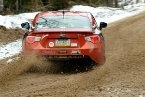 Chris Nonack / Sara Nonack Subaru BRZ on SS7, Hunters-McCormick Lake I.