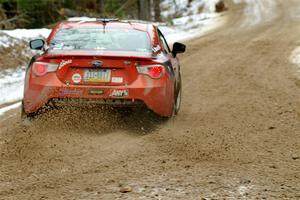 Chris Nonack / Sara Nonack Subaru BRZ on SS7, Hunters-McCormick Lake I.