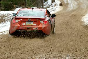 Chris Nonack / Sara Nonack Subaru BRZ on SS7, Hunters-McCormick Lake I.