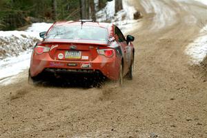 Chris Nonack / Sara Nonack Subaru BRZ on SS7, Hunters-McCormick Lake I.