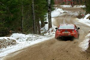 Chris Nonack / Sara Nonack Subaru BRZ on SS7, Hunters-McCormick Lake I.