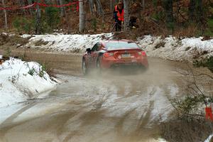 Chris Nonack / Sara Nonack Subaru BRZ on SS7, Hunters-McCormick Lake I.