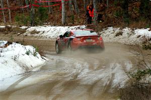 Chris Nonack / Sara Nonack Subaru BRZ on SS7, Hunters-McCormick Lake I.