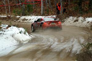 Chris Nonack / Sara Nonack Subaru BRZ on SS7, Hunters-McCormick Lake I.