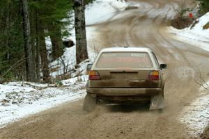 Heath Shively / Elena Huizar VW Golf on SS7, Hunters-McCormick Lake I.