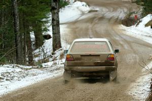 Heath Shively / Elena Huizar VW Golf on SS7, Hunters-McCormick Lake I.