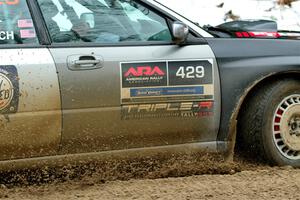 Scott Crouch / Ryan Scott Subaru WRX on SS7, Hunters-McCormick Lake I.