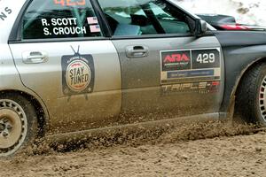 Scott Crouch / Ryan Scott Subaru WRX on SS7, Hunters-McCormick Lake I.