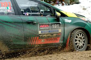 Alastair Scully / Alex Gelsomino Ford Fiesta ST on SS7, Hunters-McCormick Lake I.