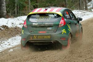 Alastair Scully / Alex Gelsomino Ford Fiesta ST on SS7, Hunters-McCormick Lake I.