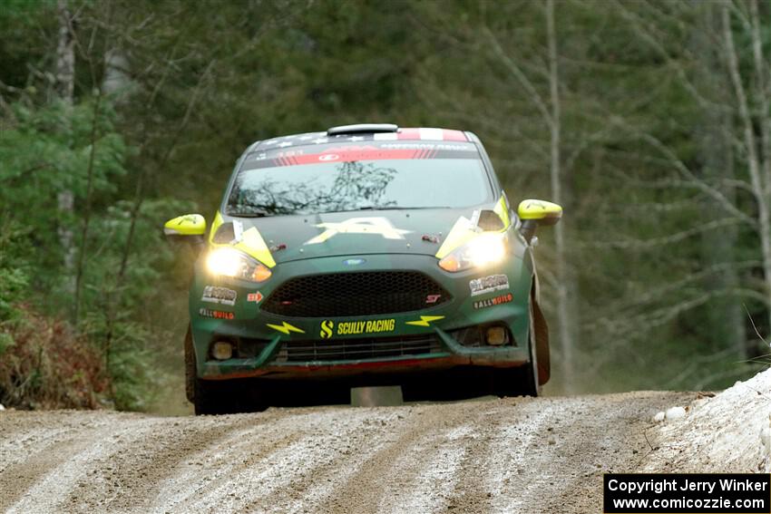 Alastair Scully / Alex Gelsomino Ford Fiesta ST on SS7, Hunters-McCormick Lake I.