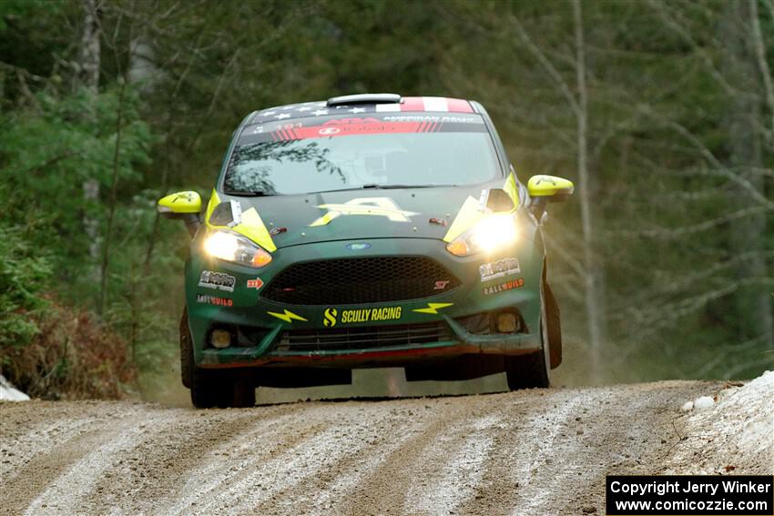 Alastair Scully / Alex Gelsomino Ford Fiesta ST on SS7, Hunters-McCormick Lake I.