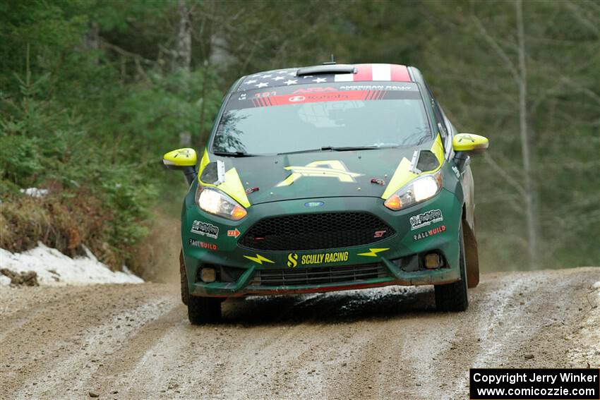 Alastair Scully / Alex Gelsomino Ford Fiesta ST on SS7, Hunters-McCormick Lake I.