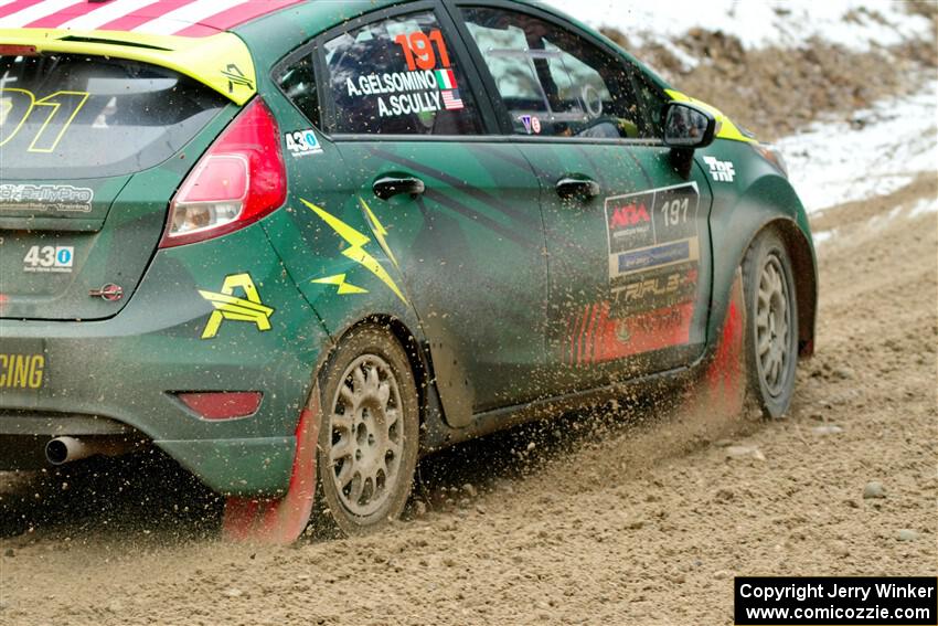 Alastair Scully / Alex Gelsomino Ford Fiesta ST on SS7, Hunters-McCormick Lake I.