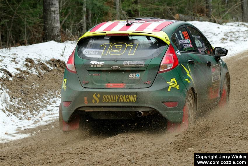 Alastair Scully / Alex Gelsomino Ford Fiesta ST on SS7, Hunters-McCormick Lake I.