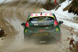 Alastair Scully / Alex Gelsomino Ford Fiesta ST on SS7, Hunters-McCormick Lake I.