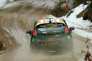 Alastair Scully / Alex Gelsomino Ford Fiesta ST on SS7, Hunters-McCormick Lake I.