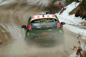 Alastair Scully / Alex Gelsomino Ford Fiesta ST on SS7, Hunters-McCormick Lake I.