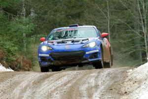 Santiago Iglesias / R.J. Kassel Subaru BRZ on SS7, Hunters-McCormick Lake I.