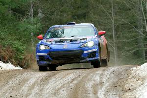 Santiago Iglesias / R.J. Kassel Subaru BRZ on SS7, Hunters-McCormick Lake I.