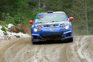 Santiago Iglesias / R.J. Kassel Subaru BRZ on SS7, Hunters-McCormick Lake I.