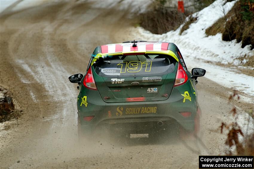 Alastair Scully / Alex Gelsomino Ford Fiesta ST on SS7, Hunters-McCormick Lake I.