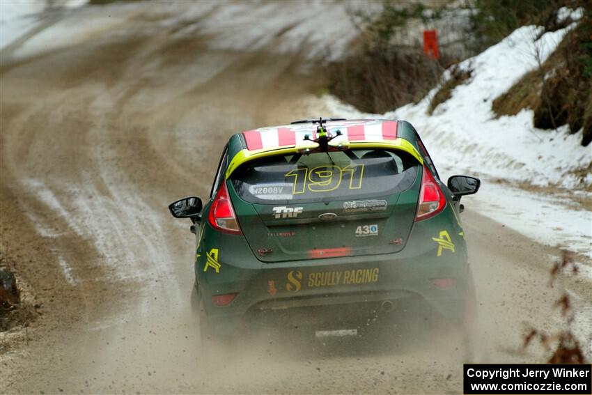 Alastair Scully / Alex Gelsomino Ford Fiesta ST on SS7, Hunters-McCormick Lake I.