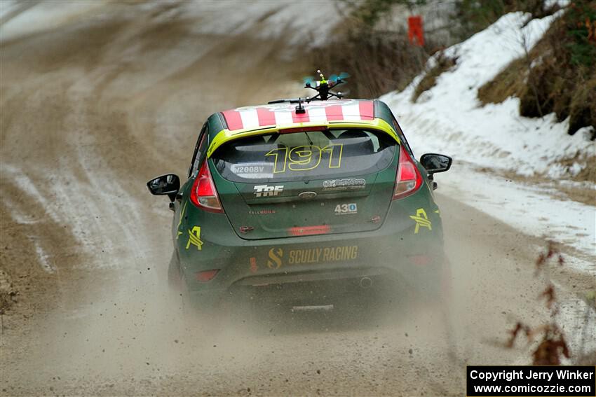 Alastair Scully / Alex Gelsomino Ford Fiesta ST on SS7, Hunters-McCormick Lake I.