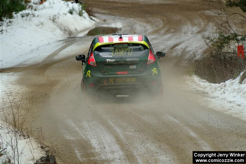 Alastair Scully / Alex Gelsomino Ford Fiesta ST on SS7, Hunters-McCormick Lake I.