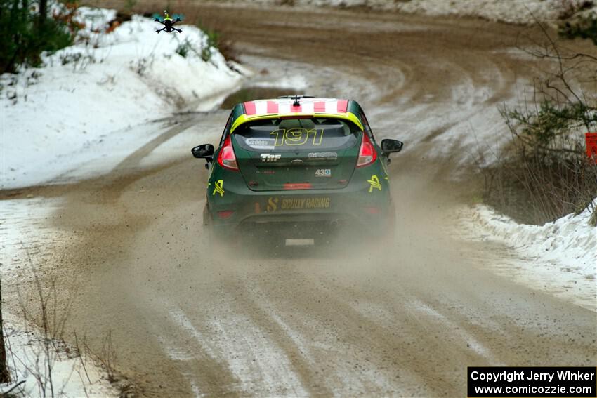 Alastair Scully / Alex Gelsomino Ford Fiesta ST on SS7, Hunters-McCormick Lake I.