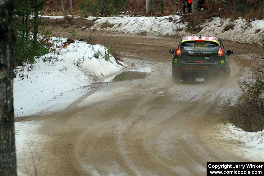 Alastair Scully / Alex Gelsomino Ford Fiesta ST on SS7, Hunters-McCormick Lake I.