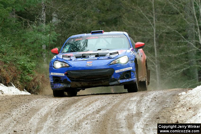 Santiago Iglesias / R.J. Kassel Subaru BRZ on SS7, Hunters-McCormick Lake I.