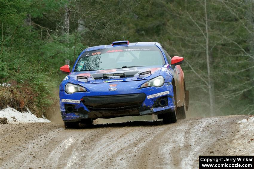 Santiago Iglesias / R.J. Kassel Subaru BRZ on SS7, Hunters-McCormick Lake I.