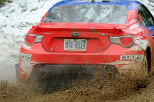 Santiago Iglesias / R.J. Kassel Subaru BRZ on SS7, Hunters-McCormick Lake I.