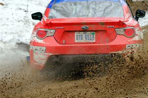 Santiago Iglesias / R.J. Kassel Subaru BRZ on SS7, Hunters-McCormick Lake I.